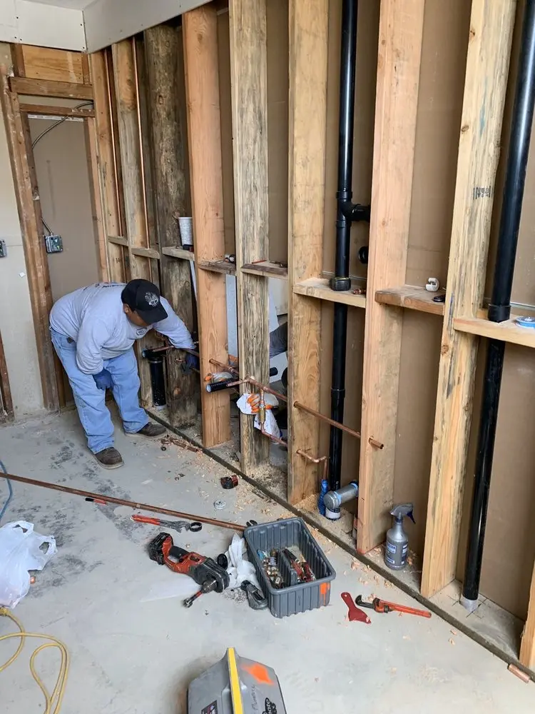Commercial rough-in plumbing for Gas Line Repair in Virginia Village